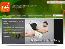 Tablet Screenshot of learninganddevelopment.org